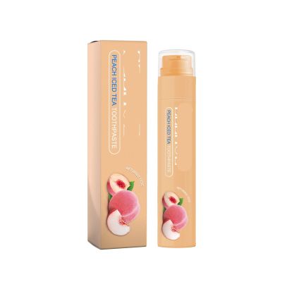 KLYso Fruit Burst Whitening Toothpaste - Peach Bliss | Gentle Stain Removal, Fresh Breath & Enamel Protection for Sensitive Teeth(3PCS)