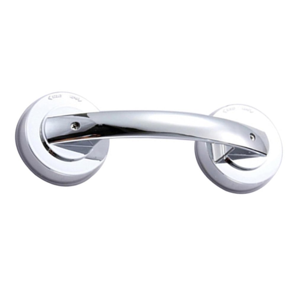 Zerodeko Suction Shower Grab Bar for Bathroom Heavy Duty Plastic Safety Handle with Screws for Elderly Support in Shower or Toilet