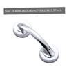 Zerodeko Suction Shower Grab Bar for Bathroom Heavy Duty Plastic Safety Handle with Screws for Elderly Support in Shower or Toilet view 2