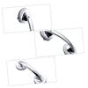 Zerodeko Suction Shower Grab Bar for Bathroom Heavy Duty Plastic Safety Handle with Screws for Elderly Support in Shower or Toilet view 4