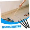 Ciieeo 1 Set Metal Mop Pole Replacement Rod Broom Handle for Household Cleaning Sturdy Resistant Design Versatile Tool for Various Maintenance Needs Modern Minimalist Look view 3