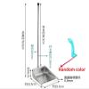 Stainless Steel Dustpan Household Cleaning Thickened Bucket Single Outdoor Trash Shovel Sweeping Garbage Ash Bucket Tools Home for Cleaning view 2