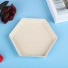6PC-Household Simple Irregular Hexagonal Bone Disc-Rice view 2