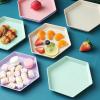6PC-Household Simple Irregular Hexagonal Bone Disc-Rice view 4
