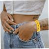 Abaodam 10pcs Silicone Sports Wristbands Festival Bracelets for Men Women Decorative Wristband Comfortable Wrist Bands view 2