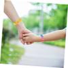 Abaodam 10pcs Silicone Sports Wristbands Festival Bracelets for Men Women Decorative Wristband Comfortable Wrist Bands view 4