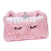 Zerodeko Plush Unicorn Tissue Box Holder for Car and Home Cute Cartoon Napkin Dispenser Soft Fabric Cover for Boys and Girls and Nursery Adorable Tissue Case view 1