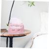 Zerodeko Plush Unicorn Tissue Box Holder for Car and Home Cute Cartoon Napkin Dispenser Soft Fabric Cover for Boys and Girls and Nursery Adorable Tissue Case view 4