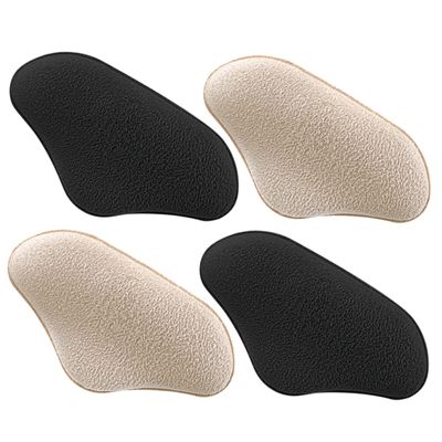 Gogogmee 2 Pairs of Self-Adhesive Heel Cushion Inserts 5D Soft Invisible Pads for High Heels Comfortable Anti-Slip Grips for Women for Pain Relief and Blister Prevention