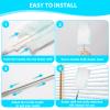 20 Count Feather Dusters Refill for Cleaning, 180 Degree Heavy Duty Duster Replacement Head for Swiffer Duster,Dusting Furniture, Blinds, Ceiling Fans, Helps Remove Allergens view 2