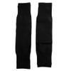1Pair Adult Unisex Breathable Football Socks Casual Soccer Leg Sleeves Calf Socks Comfort Shin Guard Holders(Black) view 4
