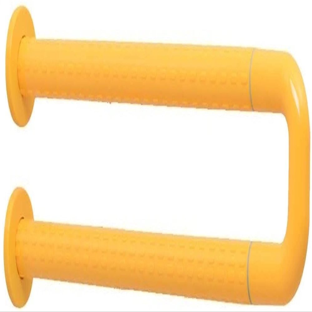 Grab for Bathtubs and Showers, U-Shaped Bathroom Grab Bar, Anti-Slip Stainless Steel Grab Rail for Safety Double Pipe Handrail Support Bar Fit for Children Elderly Portable Safety Support Handl