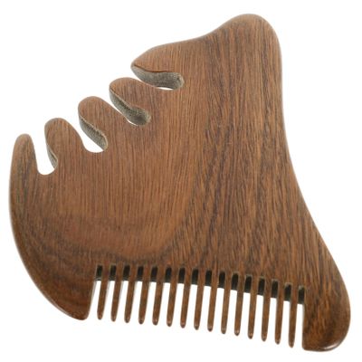 DEARMAMY 1pc Multi-functional Hair Tools for Styling Wide Tooth Detangling Comb Scalp Massager
