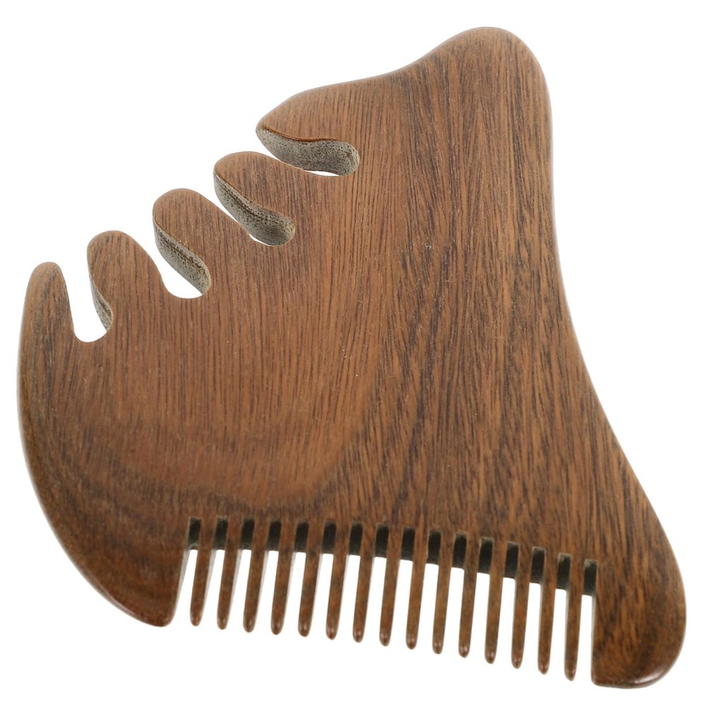 DEARMAMY 1pc Multi-functional Hair Tools for Styling Wide Tooth Detangling Comb Scalp Massager
