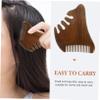 DEARMAMY 1pc Multi-functional Hair Tools for Styling Wide Tooth Detangling Comb Scalp Massager view 4