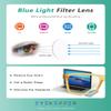 Eyekepper 2 Pack Oversized Reading Glasses Square Large Blue Light Readers for Men Women - Yellow +2.50 view 4
