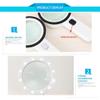 30X Magnifying Glass with LED Light Handheld Lighted Magnifier Microscope Lens Backlit Reading Magnifiers for Seniors view 4