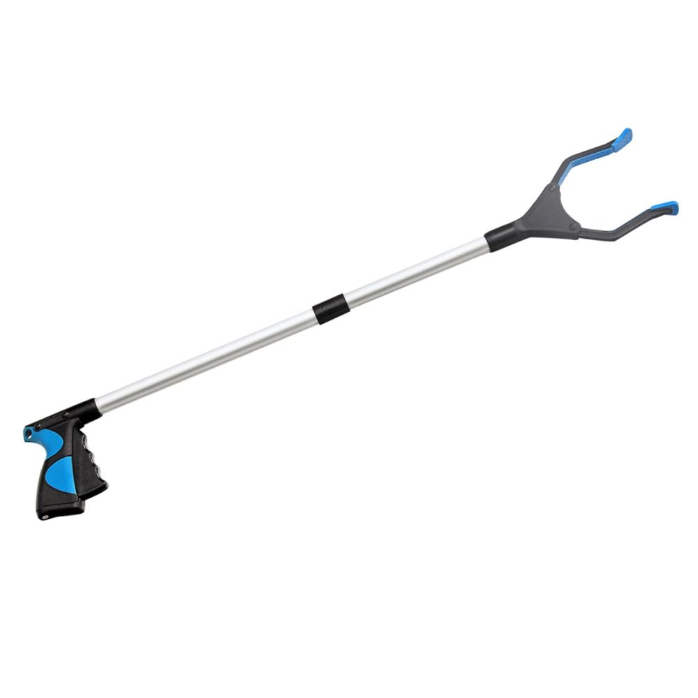 VALICLUD Foldable Trash Picker Tool with High Strength Elastic Clamp Reaching Assist for Disabled Elderly for Litter Up Home Garden Park and More