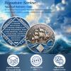 Vitalway Braving the Storm 24 Year Sobriety Coin, NA Recovery Medallion view 2