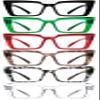 Eyekepper Oversize Metalless Screwless Blue Light Blocking Reading Glasses Women - 6 Pack Large Frame Computer Readers +1.50 view 1