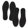 Vaguelly 2pairs Shoe Inserts Bamboo Charcoal Insoles for Men Women Thin Odor Breathable Pack view 1