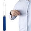 STSTR Easy Button Hook, Steel Button Helper Tool for Elderly, Blue view 1