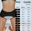 BnMvF Leak Proof Panties, Leakproof Underwear,Incontinence Underwear for Women 55+Washable,High-Waisted Leak (Large,3Pcs-G) view 2