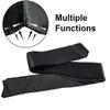 1 Piece Satin Sleep Mask, Blindfold, Satin Eye Mask for Sleeping, Soft Adjustable Blackout Eye Cover Shade, Blindfold for Adult Couples for Travel, Meditation (Black, 59 inch) view 3