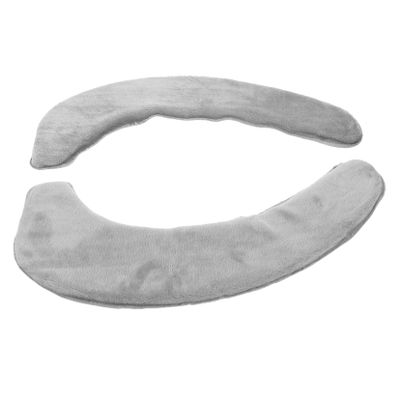 PRETYZOOM Flannel Toilet Mat Set Washable Universal Toilet Cover Cushion Thickened Waterproof Bathroom Pad Suitable for Seasons and Types