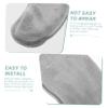 PRETYZOOM Flannel Toilet Mat Set Washable Universal Toilet Cover Cushion Thickened Waterproof Bathroom Pad Suitable for Seasons and Types view 4