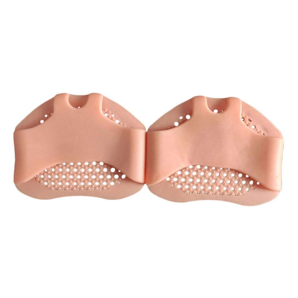 GOOHOCHY Silicone Forefoot Cushions for High Heels 1 Pair Non-Slip Anti-wear Insoles for Women Comfortable Gel Pads for Everyday Use