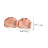 GOOHOCHY Silicone Forefoot Cushions for High Heels 1 Pair Non-Slip Anti-wear Insoles for Women Comfortable Gel Pads for Everyday Use view 2