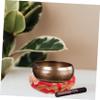 BESPORTBLE 3pcs Tibetan Singing Bowl Cushion Pad Handcrafted Sound Bowl Holder Decorative Meditation Mat for Mindfulness and Sound Therapy view 3