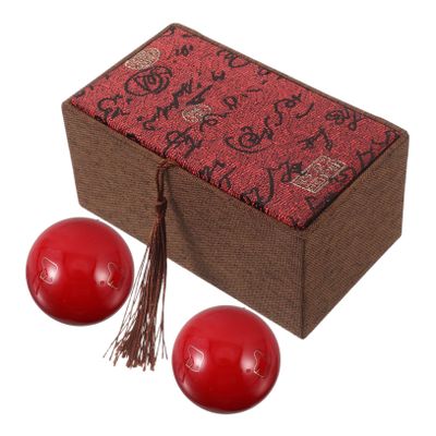 SAFIGLE Hand Exercise Massage Handmade Enamel Chinese Fitness for Finger Strengthening and Relaxation Travel-Friendly Design for Office Workers