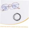 FUNOMOCYA Eyeglass Repair String Sturdy Half-Frame Glasses Fixing Thread Black Replacement String for Eyewear Maintenance Scratch-Resistant and Easy to Use 6# view 2