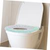 Mobestech 2sets Comfortable Toilet Mat with Elastic Design Washable Cushion for Toilets Portable Soft Decorative Cover for Home Hotel Use 3pcs*2 view 2