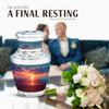 JAGASY Beach Small Cremation Urn for Human Ashes Tiny Memorial Ash Holder Mini Keepsake for Adult-3 Inch view 4