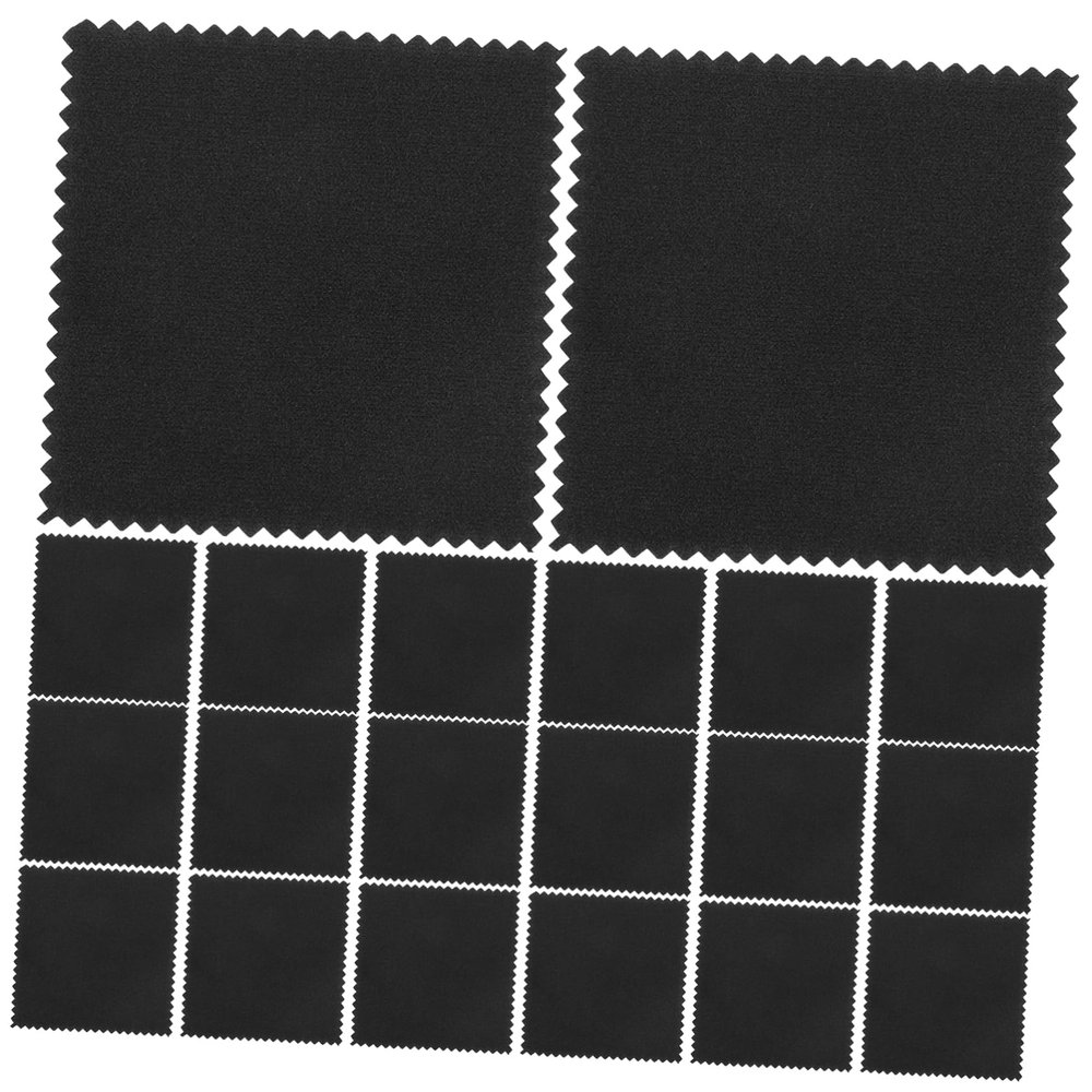 100pcs Cleaning Cloths for Eyeglasses Sunglasses and Jewelry Portable Lens for Home Go Use