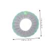 SOLUSTRE 2sets Portable Toilet Pad with Handle Thickened Elastic Toilet Seat Cover for Home and Outdoor Use Washable and Bathroom Cushion 3pcs*2 view 2