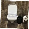 SOLUSTRE 2sets Portable Toilet Pad with Handle Thickened Elastic Toilet Seat Cover for Home and Outdoor Use Washable and Bathroom Cushion 3pcs*2 view 4