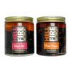Hell Fire Detroit Chile Oil Hot, Fire-Roasted Blend with Ghost & Piri Piri Chiles, All-Natural, Vegan, Gluten-Free, Low Sodium 4 fl oz (2 Pack, Chile Oil & Chile Crisp) view 1