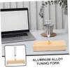 SUPVOX 1Set Tuning Fork with Wooden Sound Box Healing Tuning Fork for Meditation Sound Therapy and Relief Portable and Compact Metaphysical present for Musicians view 3