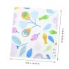 CHILDWEET 3pcs Beeswax Wraps for Food Decorative Reusable Organic Bee's Keeping Kitchen Accessory view 2