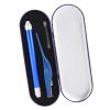 Fydun Baby Earwax Removal, Safety Cotton Buds Set Stainless Steel Luminous Visible Durable Tweezer Earpick for T Safe Soft Ear Pick Wax Remover Cleaner with Storage Box Kid Child (Blue) view 2