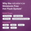 Rebalance Health The Hot Flash System Melatonin Free - Helps Reduce Hot Flashes, Night Sweats & Mood Swings - Estrogen Free Menopause Relief Lozenges - Menopause Supplements for Women (1 Month Supply) view 2