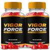 Gold Nutra (2 Pack) Vigor Force, Official Maximum Potency Supplement, All Natural Ingredients, Vitamin Support Gummies VigorForce Made in USA view 1