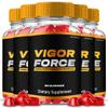 Gold Nutra (5 Pack) Vigor Force, Official Maximum Potency Supplement, All Natural Ingredients, Vitamin Support Gummies VigorForce Made in USA view 1