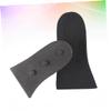 Three Layers Half Insoles Height Increasing Inserts 1 Pair Black view 4