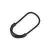 10pcs Durable Black Plastic EDC Zipper Pulls Gripper for Clothing Bag Accessories, Nonslip Textured Grip for Outdoor Use, Lightweight and Easy to Attach, Suitable for Backpacks and Travel Packages view 2