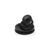 Prism Silicone Cleaning Caps for Glassware Maintenance Set of 3 (Black) view 3